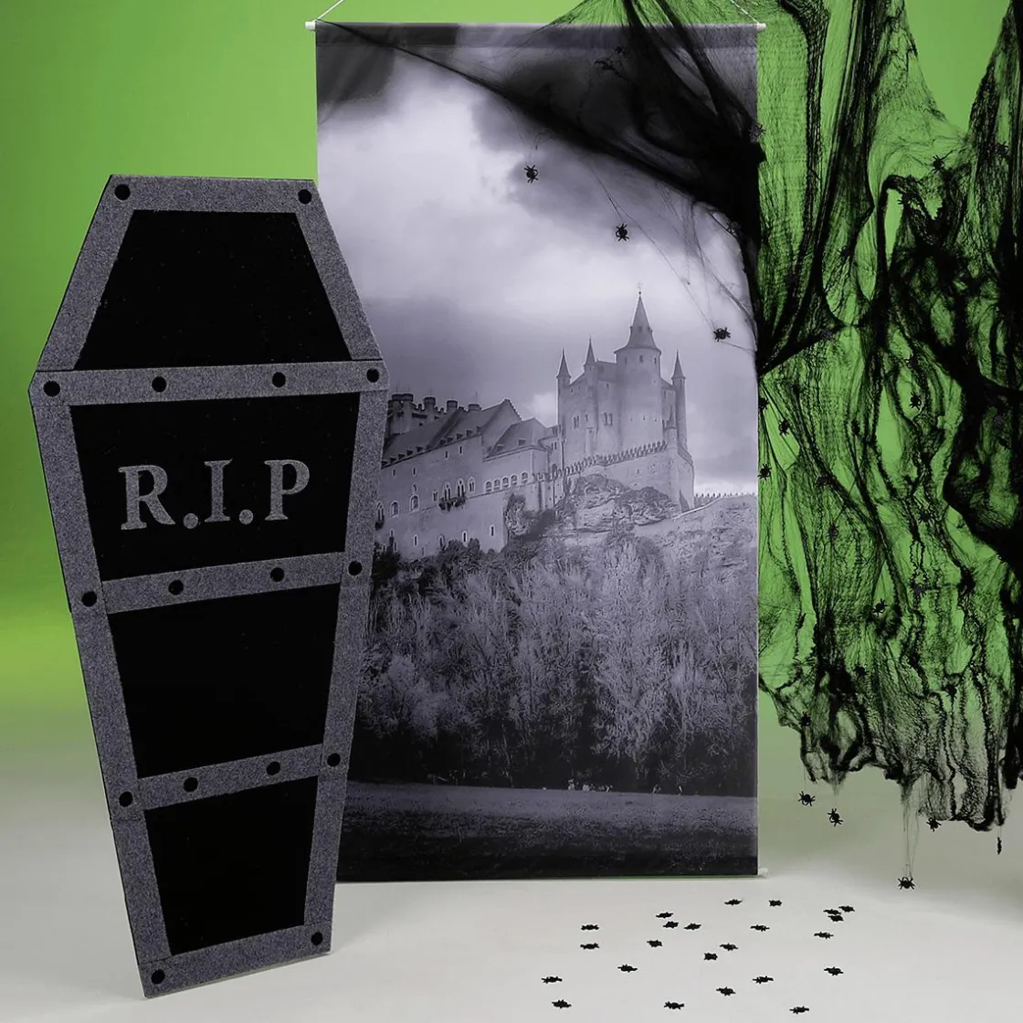 DecoWoerner Decoración Temática>Pack Ahorro Decoración Halloween 5 Piezas