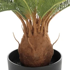 DecoWoerner Árboles Artificiales>Palmera Artificial Cycas En Maceta Lista 65 Cm