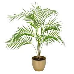 DecoWoerner Árboles Artificiales>Palmera Artificial Decorativa En Maceta 12 X 25 Cm