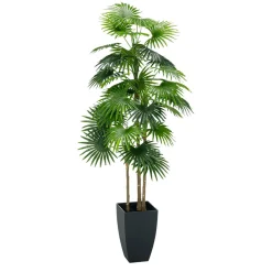DecoWoerner Árboles Artificiales>Palmera Artificial En Maceta Lista 105 Cm