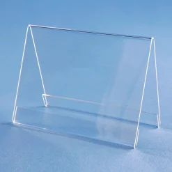 DecoWoerner Etiquetaje>Palomilla De Material Acrílico, DIN A6 En Horizontal