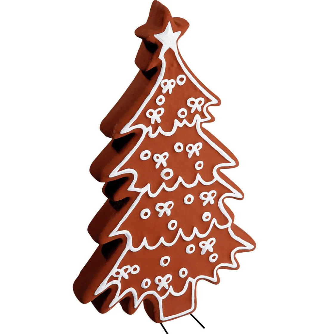 DecoWoerner Chupetes Xxl|Figuras De Navidad>Pan De Especias "Abeto" Alimento De Imitación 40 Cm