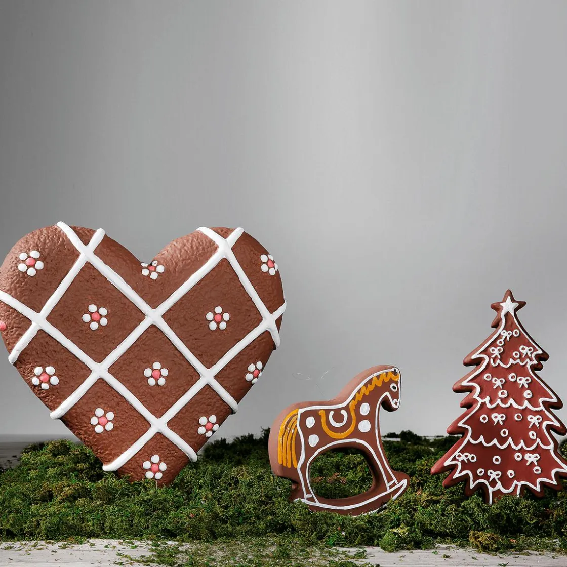 DecoWoerner Chupetes Xxl|Figuras De Navidad>Pan De Especias "Abeto" Alimento De Imitación 40 Cm
