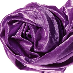 DecoWoerner Telas>Pana Aterciopelada, Anchura: 150 Cm, Color Morado