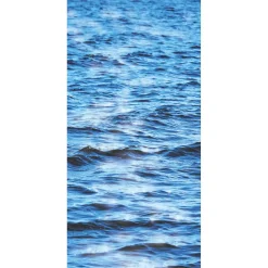 DecoWoerner Decoración Temática|Pancartas Temáticas>Pancarta De Tela Ignífuga "Agua" De Tela De Bandera 100 X 200 Cm