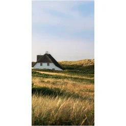 DecoWoerner Decoración De Otoño|Pancartas De Verano>Pancarta De Tela Ignífuga "Paisaje Del Norte De Alemania" De Tela De Bandera 100 X 200 Cm