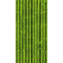 DecoWoerner Pancartas Temáticas|Pancartas De Verano>Pancarta De Tela Ignífuga "cañas De Bambú s" En Tela De Bandera 100 X 200 Cm