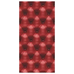 DecoWoerner Pancartas Temáticas>Pancarta De Tela Ignífuga "acolchada Roja" De 100 X 200 Cm