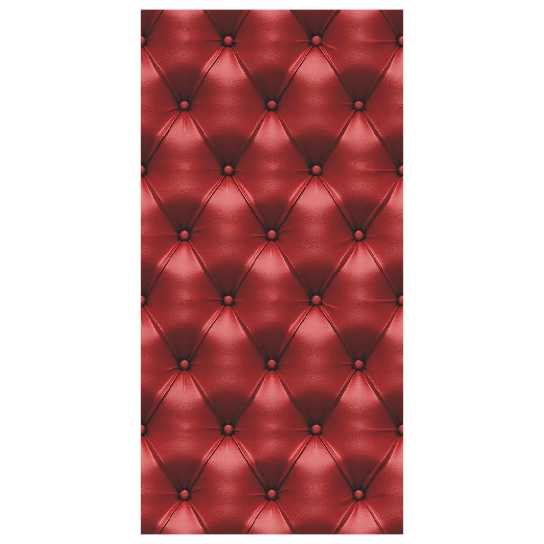 DecoWoerner Pancartas Temáticas>Pancarta De Tela Ignífuga "acolchada Roja" De 100 X 200 Cm