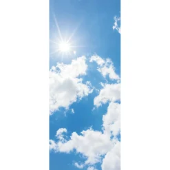 DecoWoerner Decoración Natural|Decoración De Verano>Pancarta De Tela Sunny Sky 75 X 180 Cm