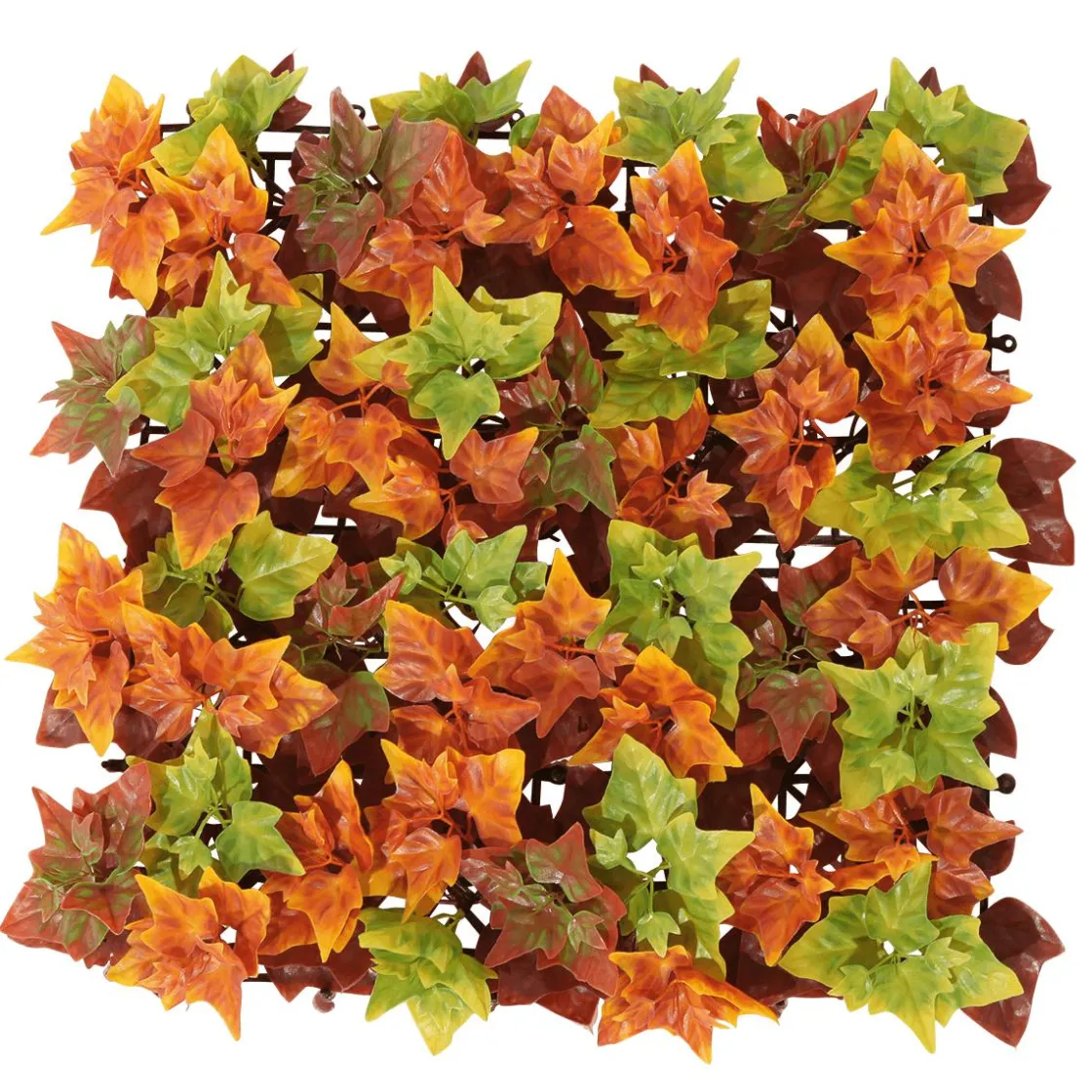 DecoWoerner Decoración De Otoño|Paredes De Plantas>Panel Con Hojas De Otoño Artificial 50 X 50 Cm