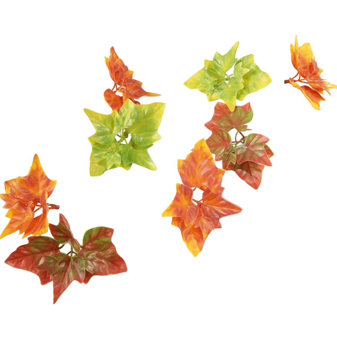 DecoWoerner Decoración De Otoño|Paredes De Plantas>Panel Con Hojas De Otoño Artificial 50 X 50 Cm