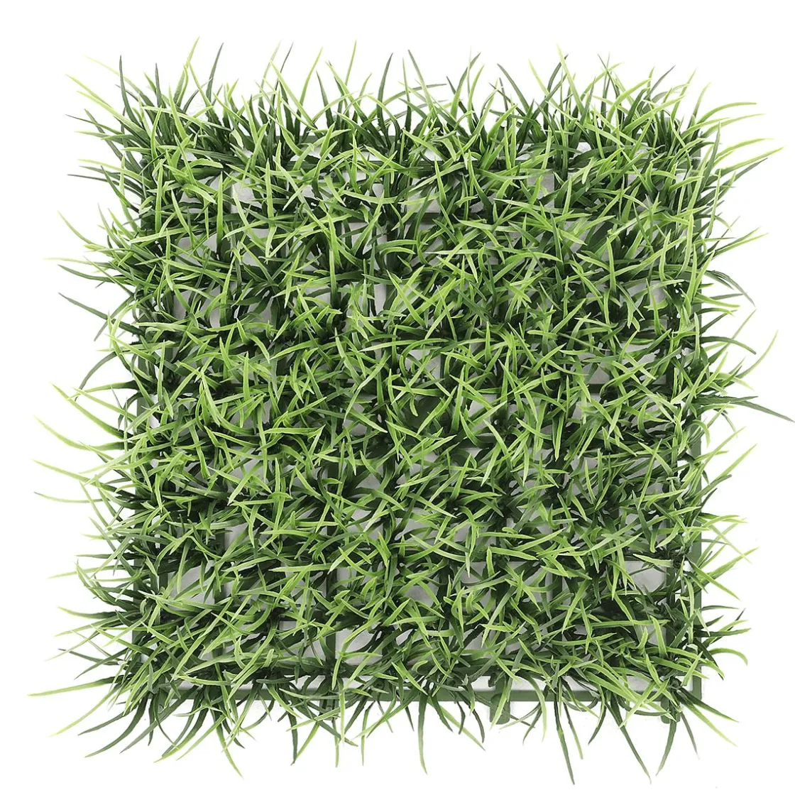 DecoWoerner Decoración De Primavera|Césped Artificial>Panel De Césped Deluxe Artificial, 25 X 25 Cm
