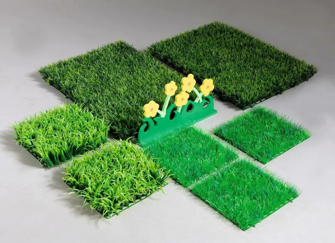 DecoWoerner Decoración Temática|Decoración De Primavera>Panel De Hierba Artificial, 60 X 40 Cm