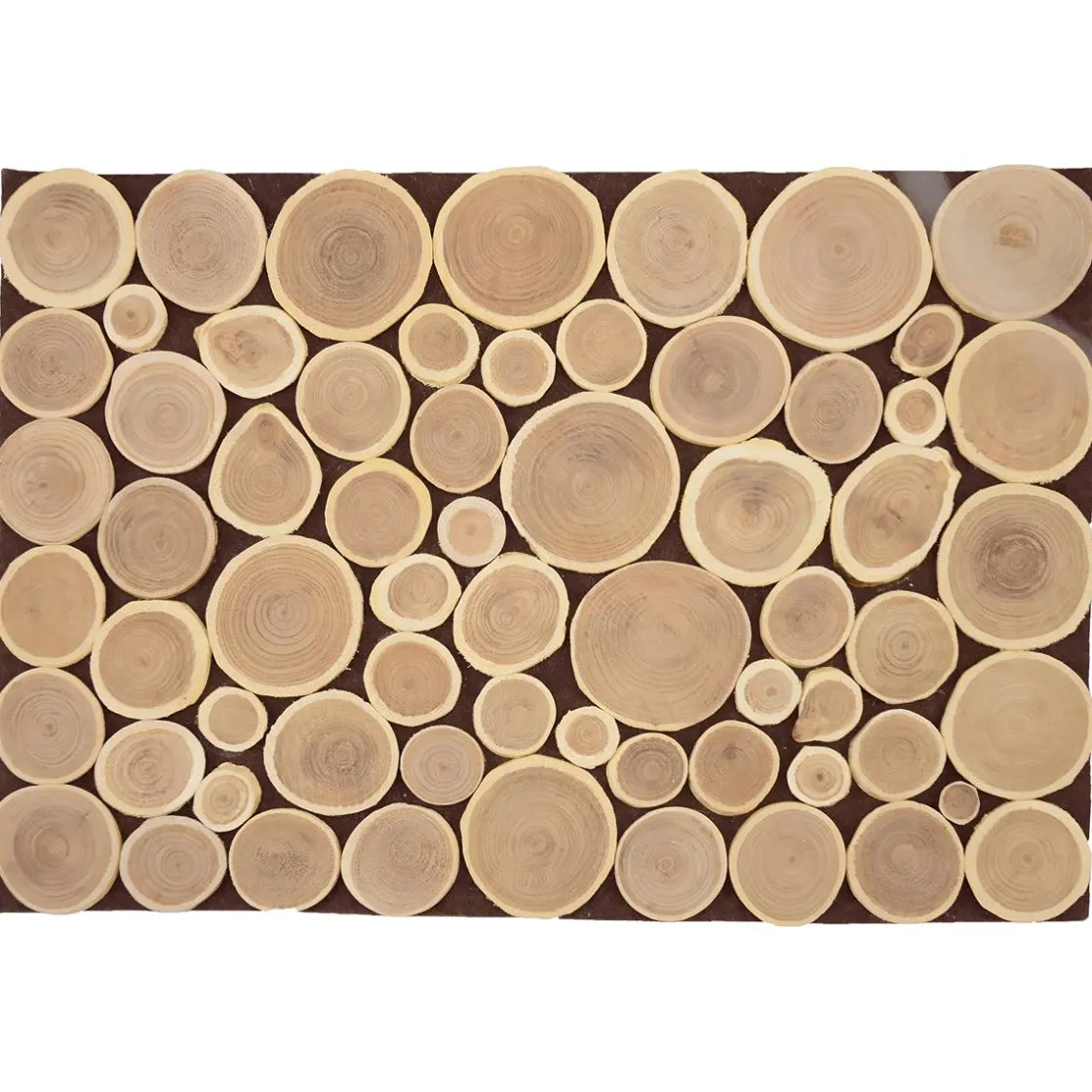 DecoWoerner Decoración Natural|Decoración Temática>Paneles De Disco De Madera En Dos Tamaños