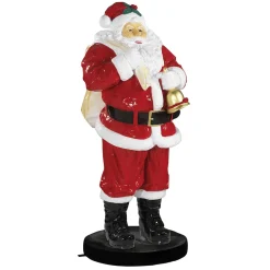 DecoWoerner Decoración Navideña Xxl>Papá Noel De Fibra De Vidrio 180 Cm