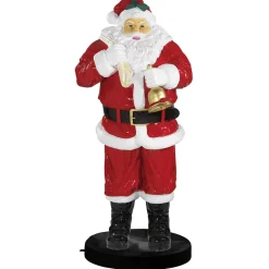 DecoWoerner Decoración Navideña Xxl>Papá Noel De Fibra De Vidrio 180 Cm