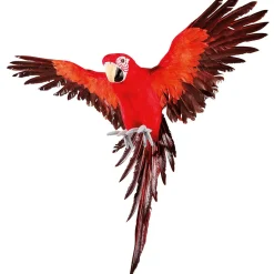 DecoWoerner Decoración De Animales|Decoración De Verano>Papagayo Decorativo Longitud 77 Cm