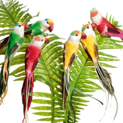DecoWoerner Decoración De Animales|Decoración De Verano>Papagayos Decorativos, 22 Cm, 6 Piezas