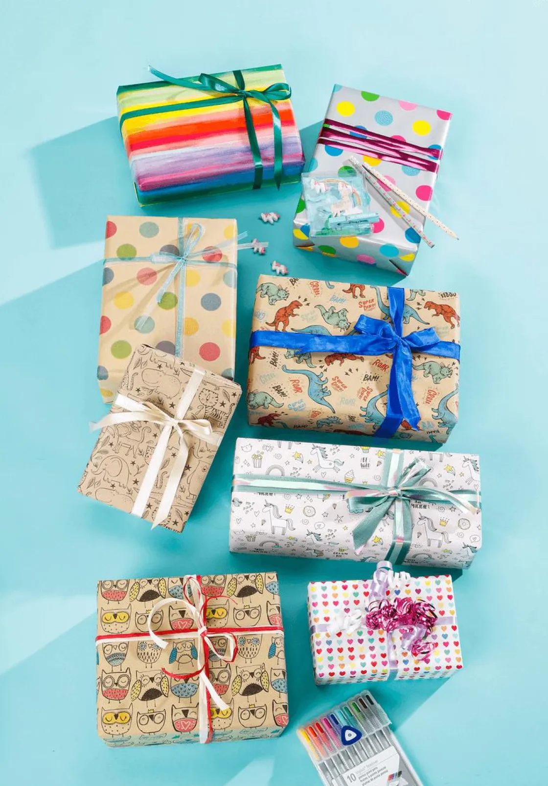 DecoWoerner Papel De Regalo>Papel De Envolver Animales 70 Cm X 50 M
