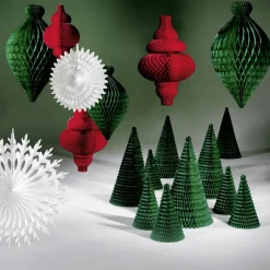DecoWoerner Figuras De Navidad>Papel De Nido De Abeja Abeto , Altura 70 Cm, B-Producto