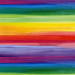 DecoWoerner Papel De Regalo>Papel De Regalo A Rayas De Colores 50 Cm X 50 M