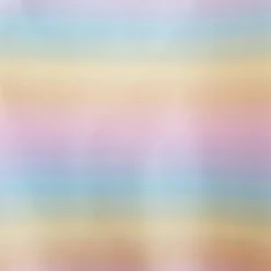 DecoWoerner Papel De Regalo>Papel De Regalo Arco Iris Pastel, 70 Cm X 50 M