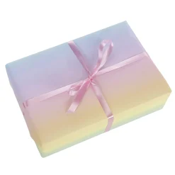 DecoWoerner Papel De Regalo>Papel De Regalo Arco Iris Pastel, 70 Cm X 50 M