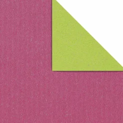 DecoWoerner Papel De Regalo>Papel De Regalo Bicolor 70 Cm, 100 M, Rosado Lima
