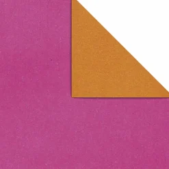 DecoWoerner Papel De Regalo>Papel De Regalo Bicolor 50 Cm, 100 M, Rosa Ado