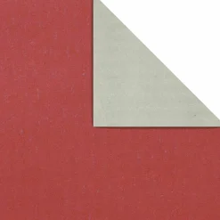 DecoWoerner Papel De Regalo>Papel De Regalo Bicolor 50 Cm, 250 M, Plata