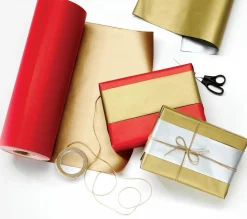 DecoWoerner Papel De Regalo>Papel De Regalo Bicolor 70 Cm, 100 M