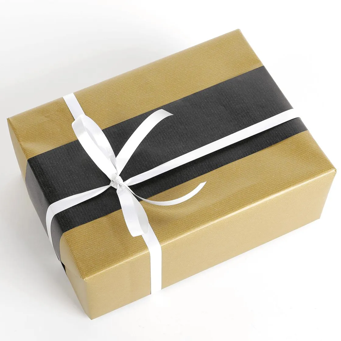 DecoWoerner Papel De Regalo>Papel De Regalo Bicolor 50 Cm, 100 M, Oro