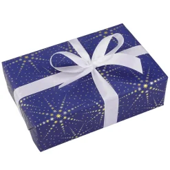 DecoWoerner Papel De Regalo>Papel De Regalo Estrellas / Dorado / Plateado