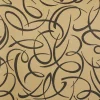 DecoWoerner Papel De Regalo>Papel De Regalo Kringel Marrón / Negro, 70cm Ancho, Rollo De 40 M