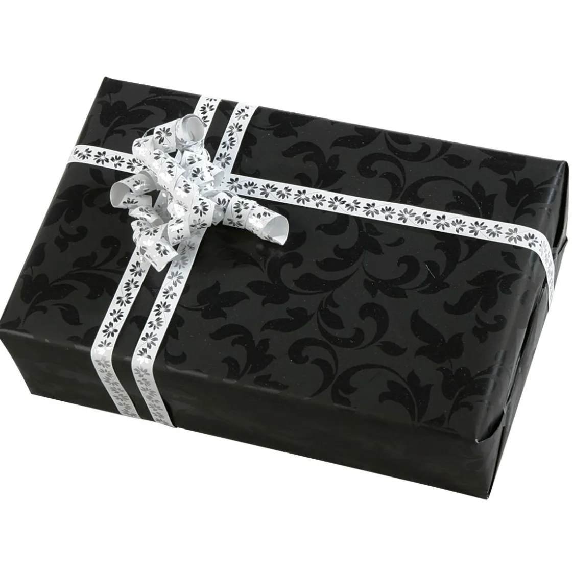 DecoWoerner Papel De Regalo|Go Green - Envoltorio Para Regalo Ecológico>Papel De Regalo Sostenible Con Diseño De Vid Brillante - Bobina De Papel De Regalo De 50 M