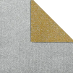 DecoWoerner Papel De Regalo>Papel De Regalo Rollo Bicolor Plata 50 Cm X 50 M