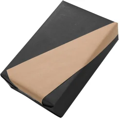 DecoWoerner Papel De Regalo|Go Green - Envoltorio Para Regalo Ecológico>Papel Kraft Liso Reciclado - Bobina De Papel De Regalo De 50 M