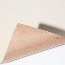 DecoWoerner Papel De Regalo|Go Green - Envoltorio Para Regalo Ecológico>Papel Kraft Liso Reciclado En Colores Arena - Bobina De Papel De Regalo De 50 M
