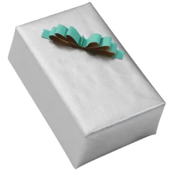 DecoWoerner Papel De Regalo|Go Green - Envoltorio Para Regalo Ecológico>Papel Kraft Liso Reciclado - Bobina De Papel De Regalo De 50 M