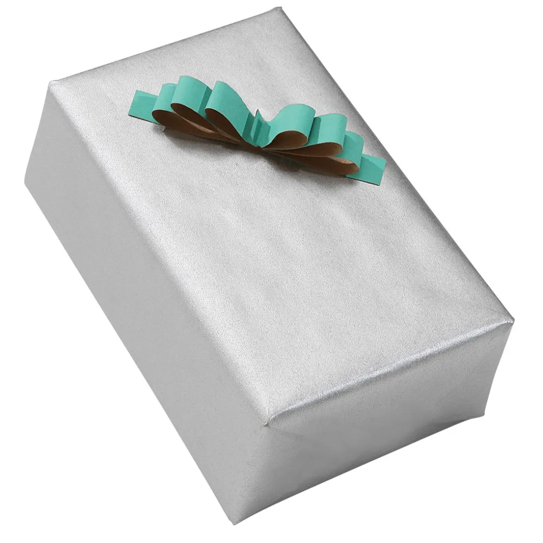 DecoWoerner Papel De Regalo|Go Green - Envoltorio Para Regalo Ecológico>Papel Kraft Liso Reciclado - Bobina De Papel De Regalo De 50 M