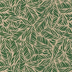 DecoWoerner Papel De Regalo|Go Green - Envoltorio Para Regalo Ecológico>Papel Kraft Reciclado Con Hojas De Palmera s - Rollo De Papel De Envolver De 50 M