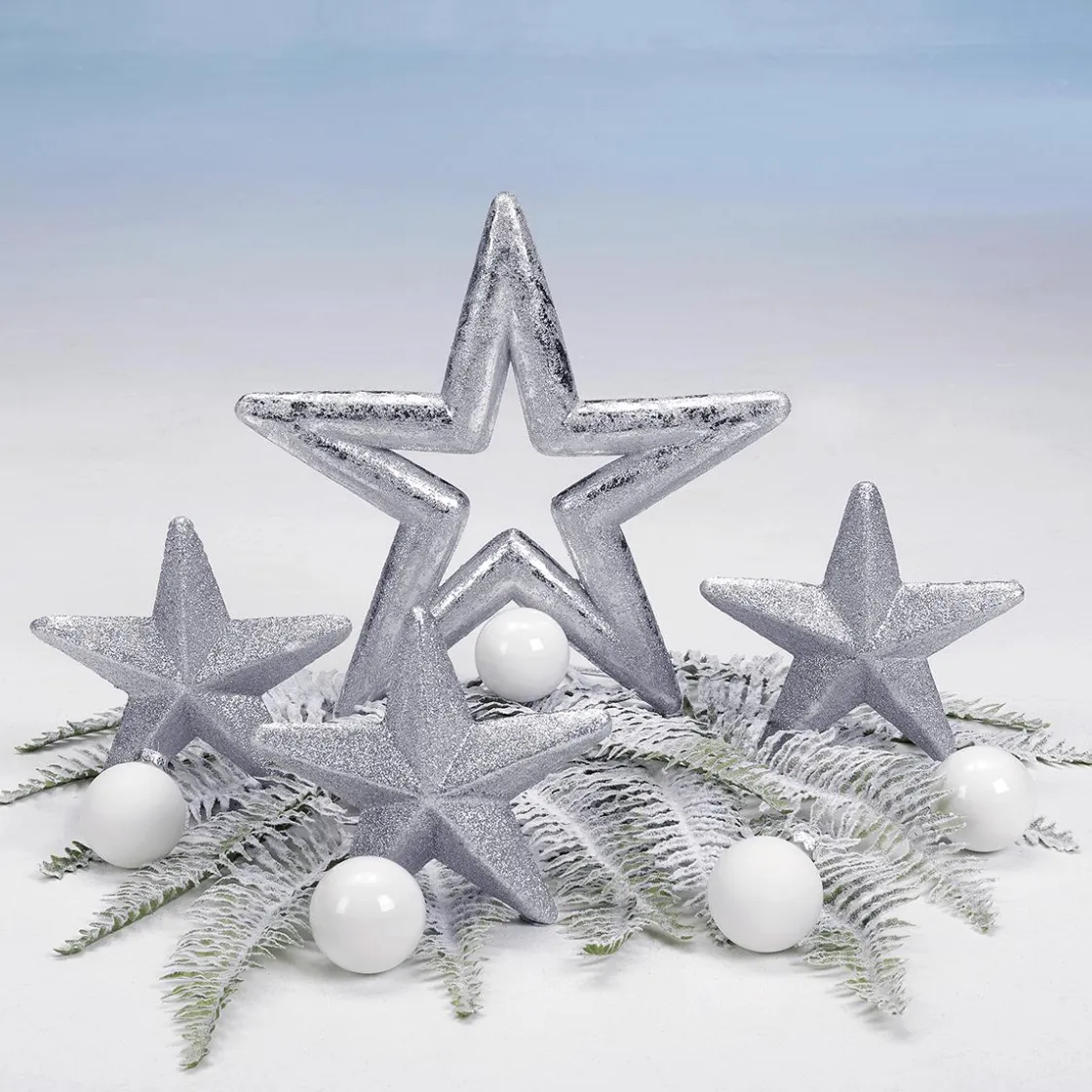 DecoWoerner Decoración De Invierno>Paquete De Ahorro De Decoración De Mesa De Invierno