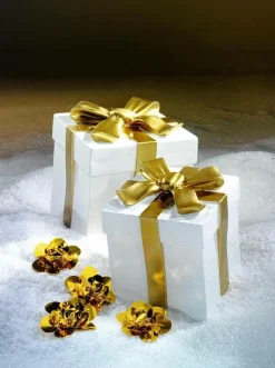 DecoWoerner Figuras De Navidad>Paquete Deco 30 Cm, Blanco-