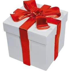 DecoWoerner Figuras De Navidad>Paquete Deco 30 Cm, Blanco-