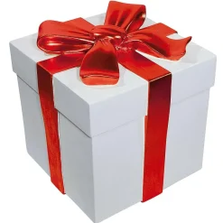 DecoWoerner Figuras De Navidad>Paquete Deco 40 Cm, Blanco-
