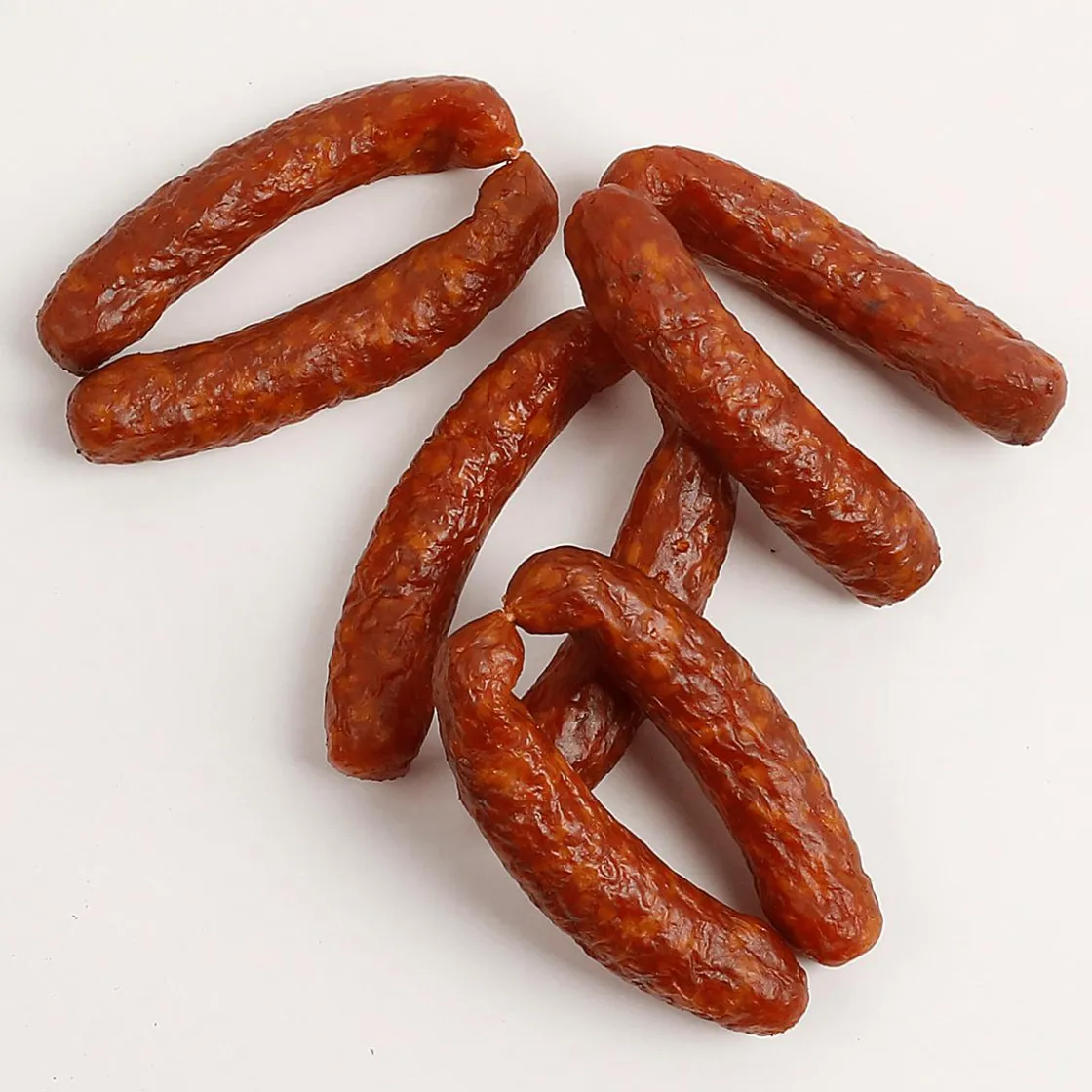DecoWoerner Carnes Y Embutidos>Pareja De Bergisches Mettwurst, Muñeco De Comida 13 Cm