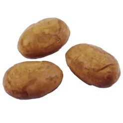 DecoWoerner Verduras Y Hierbas>Patatas Alimento De Imitación 11 Cm, 3 Piezas