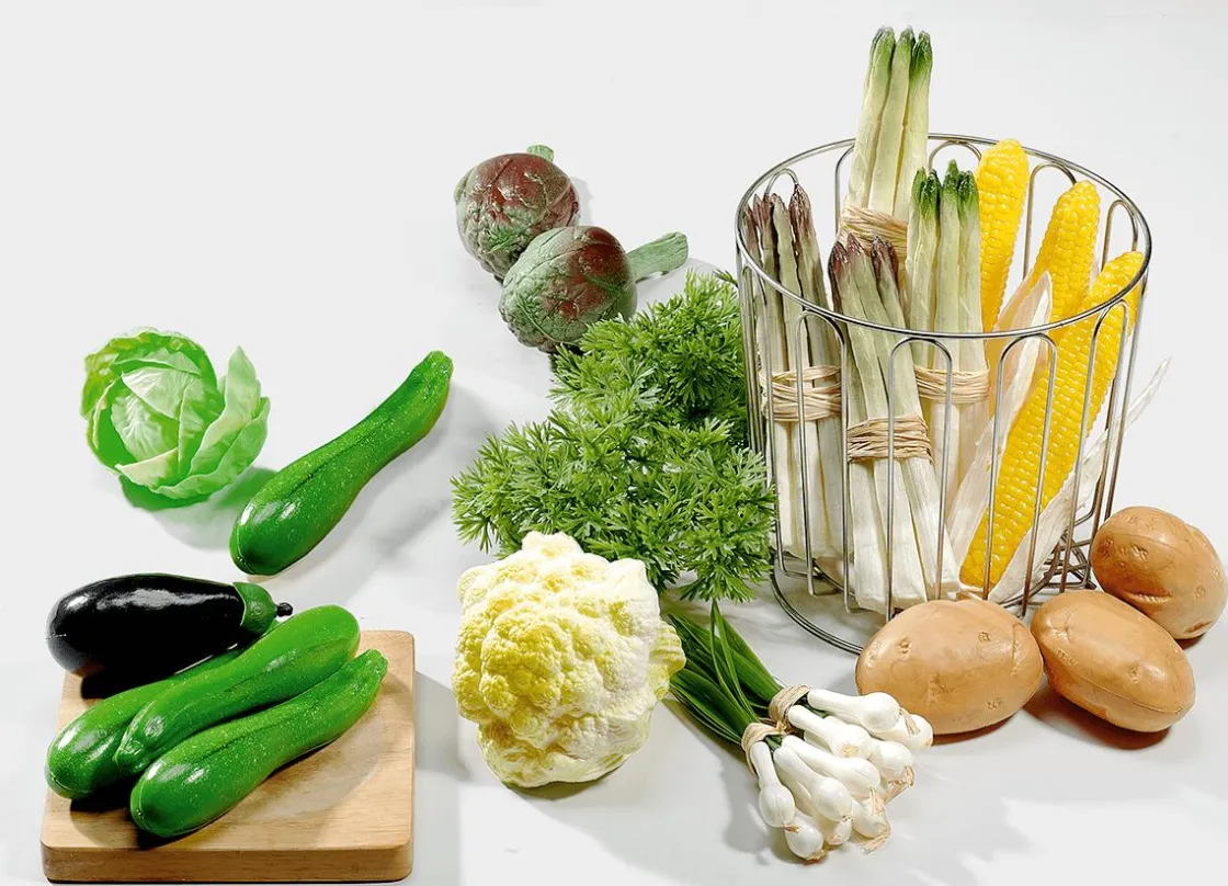 DecoWoerner Verduras Y Hierbas>Patatas Alimento De Imitación 11 Cm, 3 Piezas