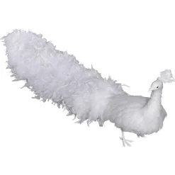 DecoWoerner Decoración De Animales|Decoración Temática>Pavo Real Decorativo, Longitud: 150 Cm